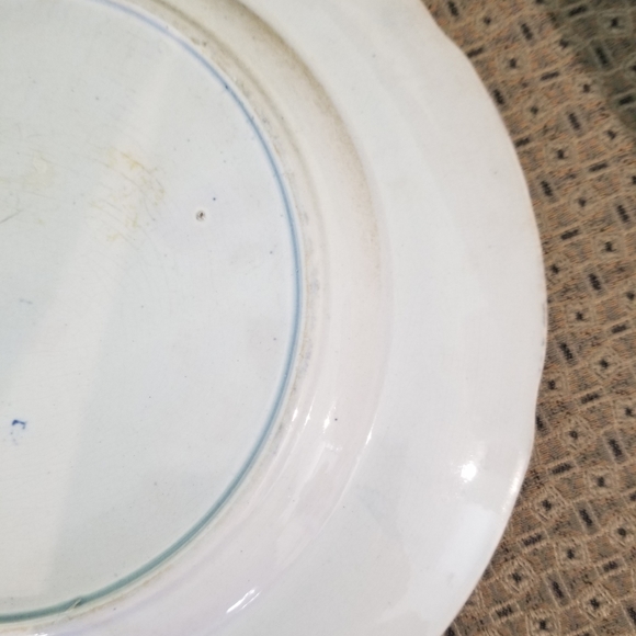 Two Staffordshire Antique Plates. - Picture 6 of 16